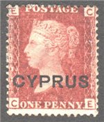 Cyprus Scott 2 Mint Plate 217